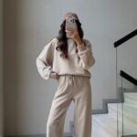 BEIGE THESSALONIKI KNITTED SET