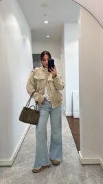 SUEDE Epaulette BOMBER JACKET