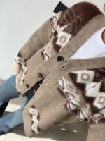 PATTERNED CHARDON CARDIGAN - Image 2