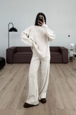 Dominar Knitwear Set Stone