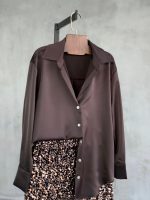PRE-ORDER-Sequined Copper Skirt - Image 2