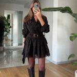 Ryn Checkered Set - Brown