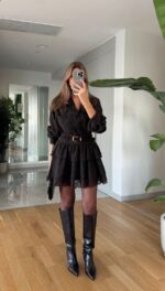 Ryn Checkered Set - Brown