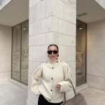 SEW COLLAR KNITWEAR CARDIGAN