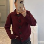 Red Ruby Bow Cardigan