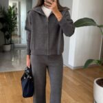 Soft Knit Grey Set