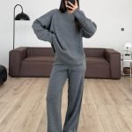 Dominar Knitwear Set Anthracite