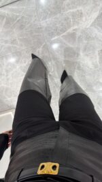CROCODILE PATTERN TROUSERS - Image 3
