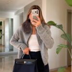 Luna Grey Fur Jacket
