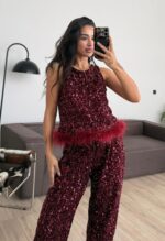 The Viral Luna Bordeaux Set