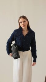 Midnight Pearl Cardigan - Image 2