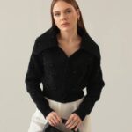 Black Mist Pearl Cardigan