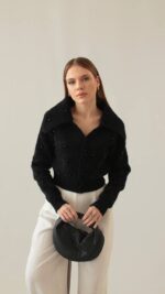 Black Mist Pearl Cardigan