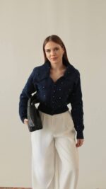 Midnight Pearl Cardigan