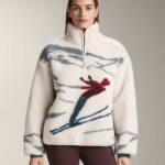 Alpine Forest Half-Zip Sweater
