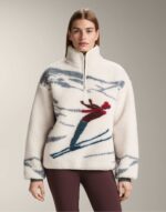 Alpine Forest Half-Zip Sweater