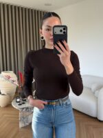 Cashmere Dilvin Sweater BITTER BROWN