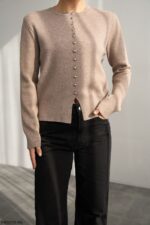 Soft Beige Cardigan