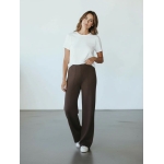 Ribbed Knit  Pants Assorted Colors - Image 4