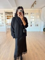 Black Knit Sweater