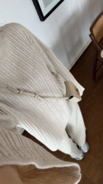 ROUND COLLAR KNITWEAR TROUSERS SET - Image 3