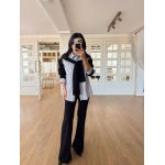 Women's White Striped Shirt - Image 2