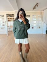 Green Graphic Sweatshirt - Image 2