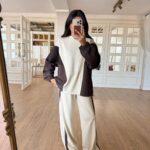 Parachute Fabric Detailed Waisted — Beige