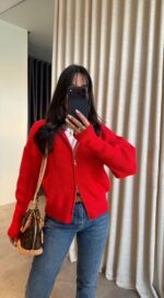 Red Altes Cardigan - Image 2