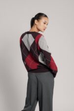 Élégance Argyle Knit - Image 3