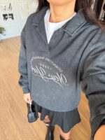 Grey  Graphic Sweatshirt