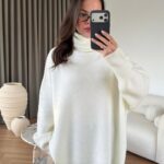 Turtleneck Sweater EKRU