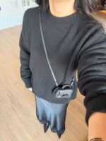 Black Knit Sweater - Image 3