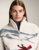 Alpine Forest Half-Zip Sweater - Image 2