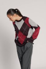 Élégance Argyle Knit - Image 2