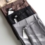 Ribbed Knit  Pants Assorted Colors