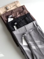 Ribbed Knit  Pants Assorted Colors