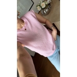 Pink Knit Tank Top - Image 2