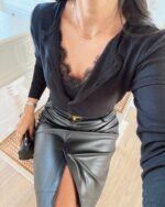 Black Lace Top