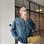 Blue Denim Button-Up Shirt