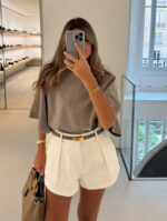 Beige Oversized Top - Image 2