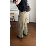 Khaki Wide Leg Pants - Image 4