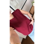 Burgundy Knit Tank Top - Image 2