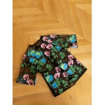Sheer Black Floral Embroidered Top - Image 3