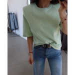 Padded Cotton T-Shirts (4 Colors) - Image 3