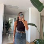 Sleeveless Brown Top