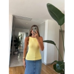 Sleeveless Yellow Top - Image 2