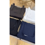 White Square Neck Tank Top - Image 2