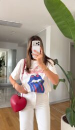 Rolling Stones Graphic White T-Shirt