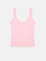 Ribbed Button Tank Top (Three Colors) - Image 3